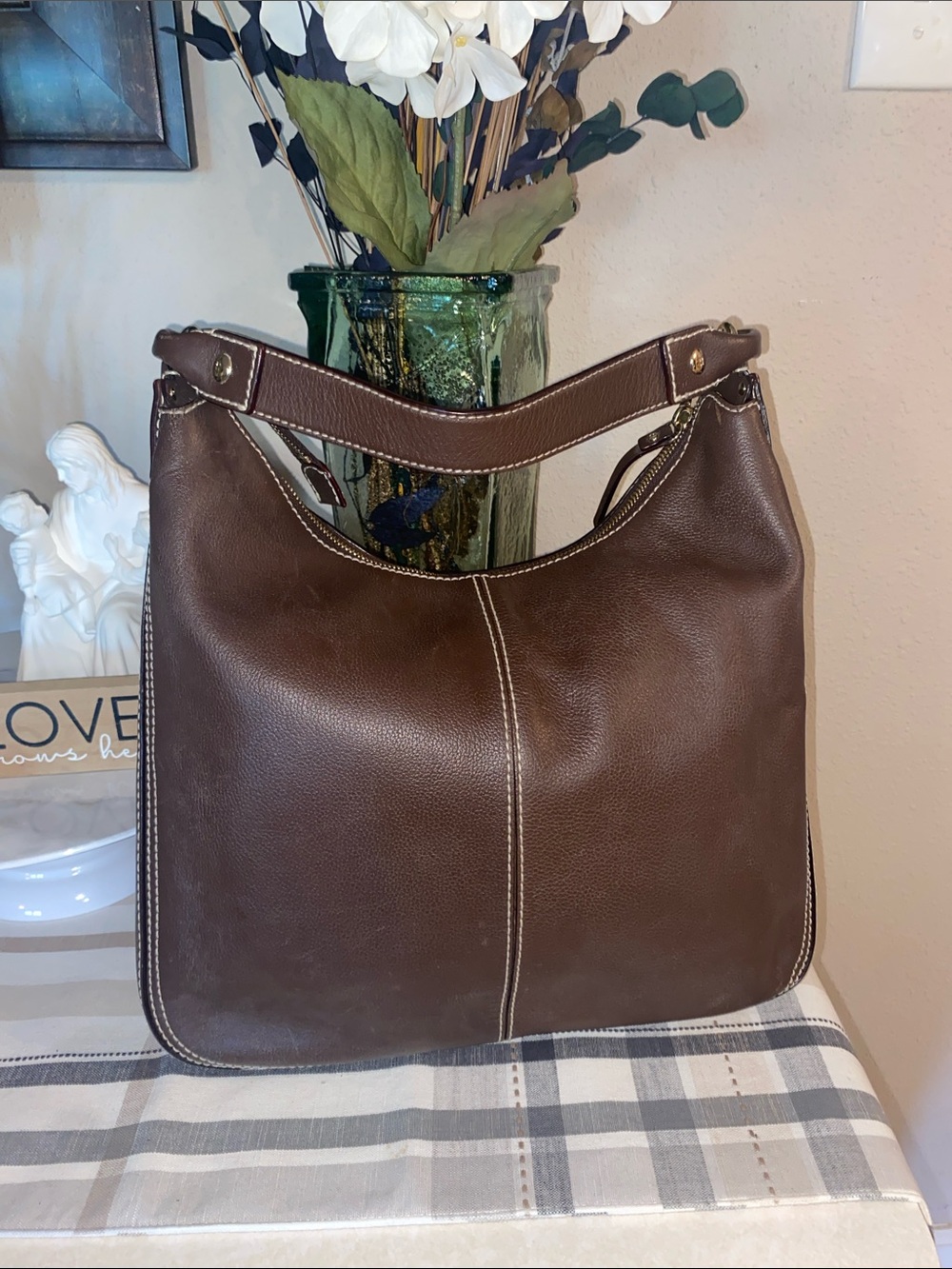 Kate Spade New York Vintage, Collectors, Y2K , Leather Tote Bag – Rare Find